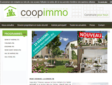 Tablet Screenshot of coopimmo.com